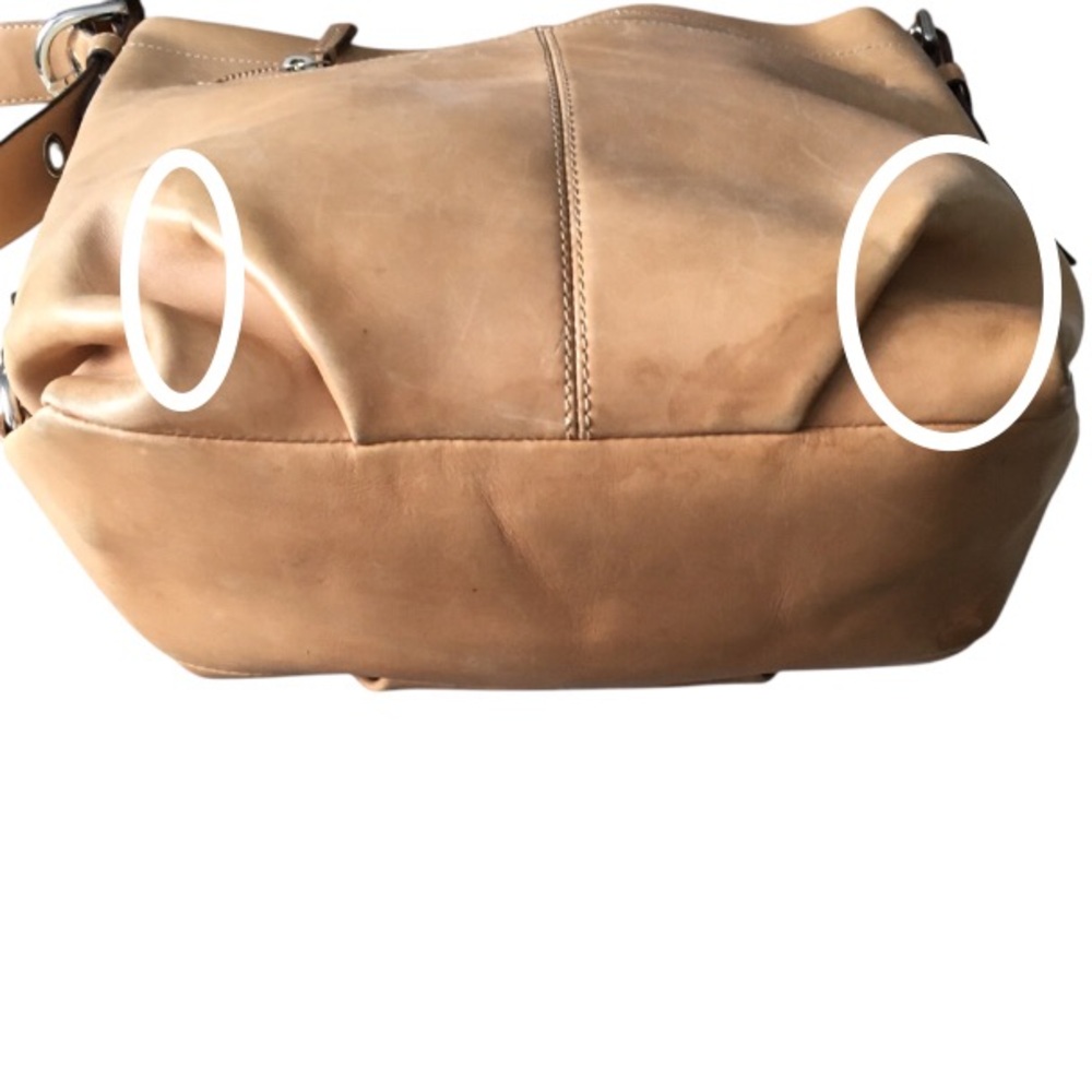 Coach Tan Leather Shoulder Casual Bag - Picture 6 of 6